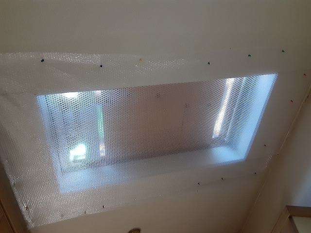 撤去予定のトップライト